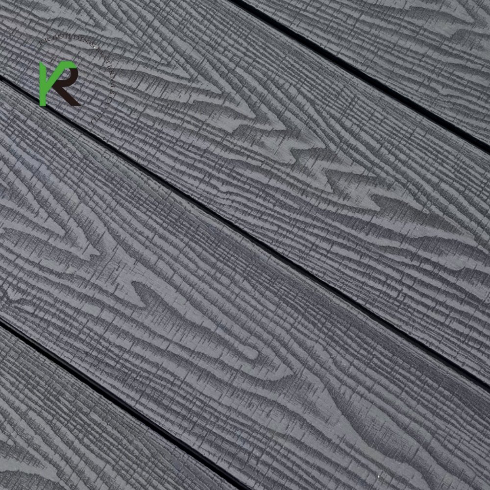 WPC 3D pattern Hollow decking