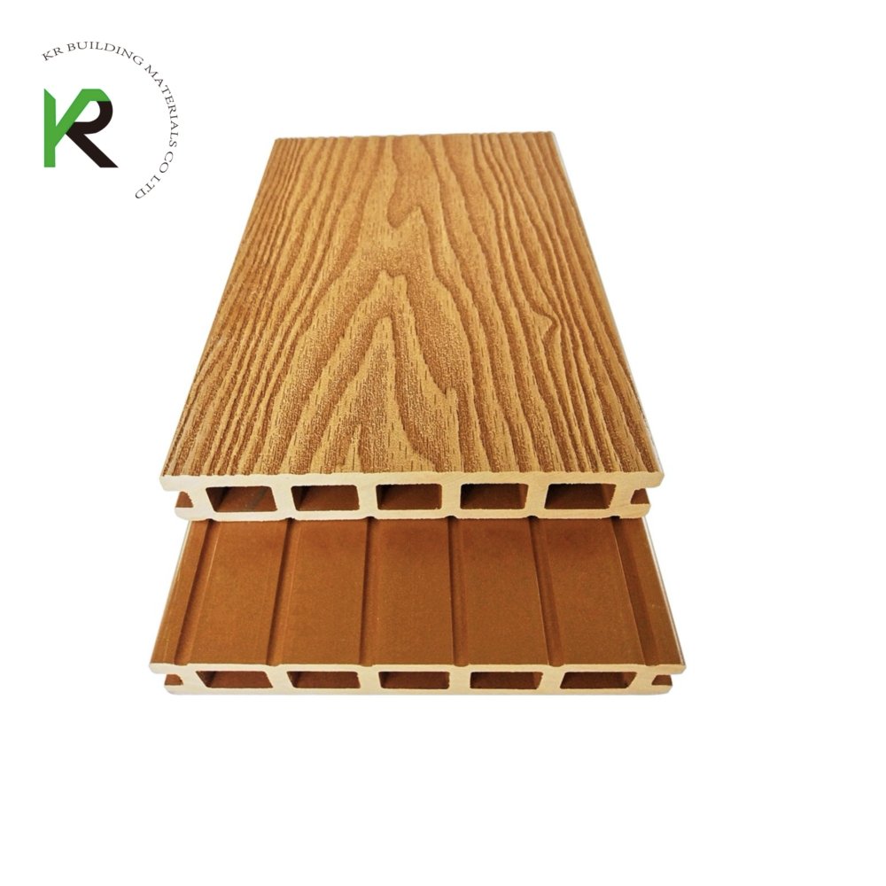 WPC 3D pattern Hollow decking