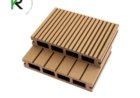 25mm thickness hollow WPC outdoor DIY flooring deck board