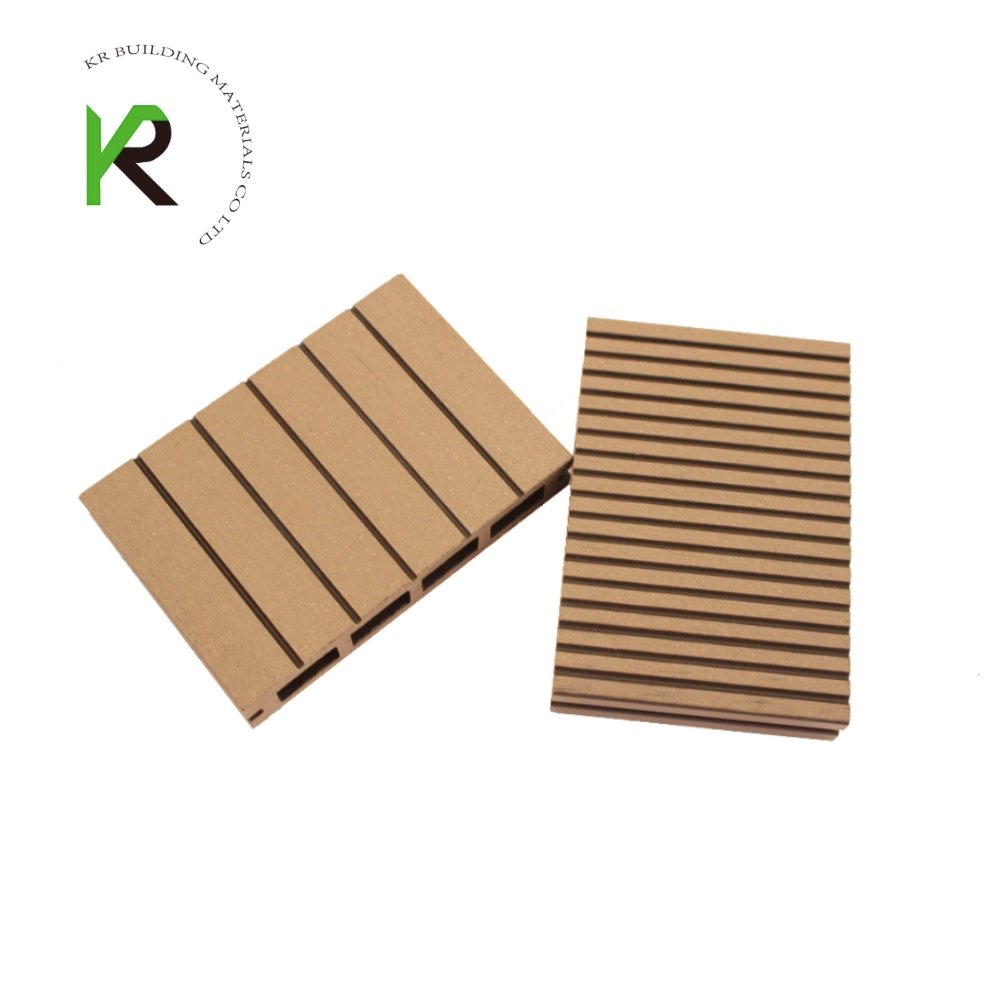 25mm thickness hollow WPC outdoor DIY flooring deck board