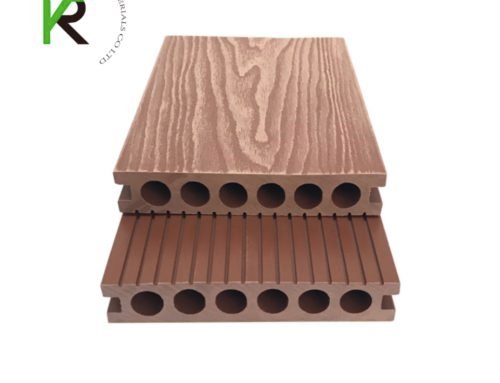 WPC HOLLOW 3D EMBOSSED DECKING KRHD-14025(140X25mm)