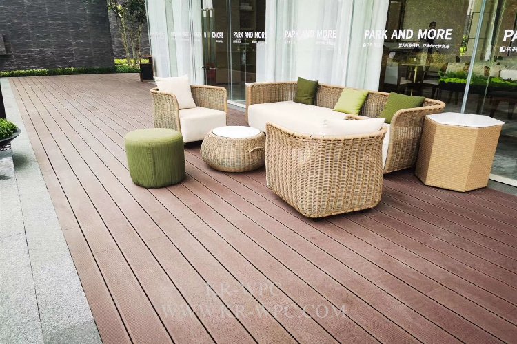 WPC Decking Porject In GZ, China